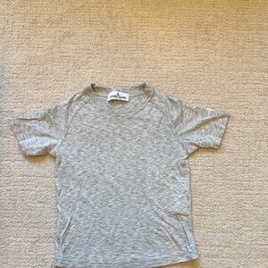 Stone Island Light Gray Kids Tee